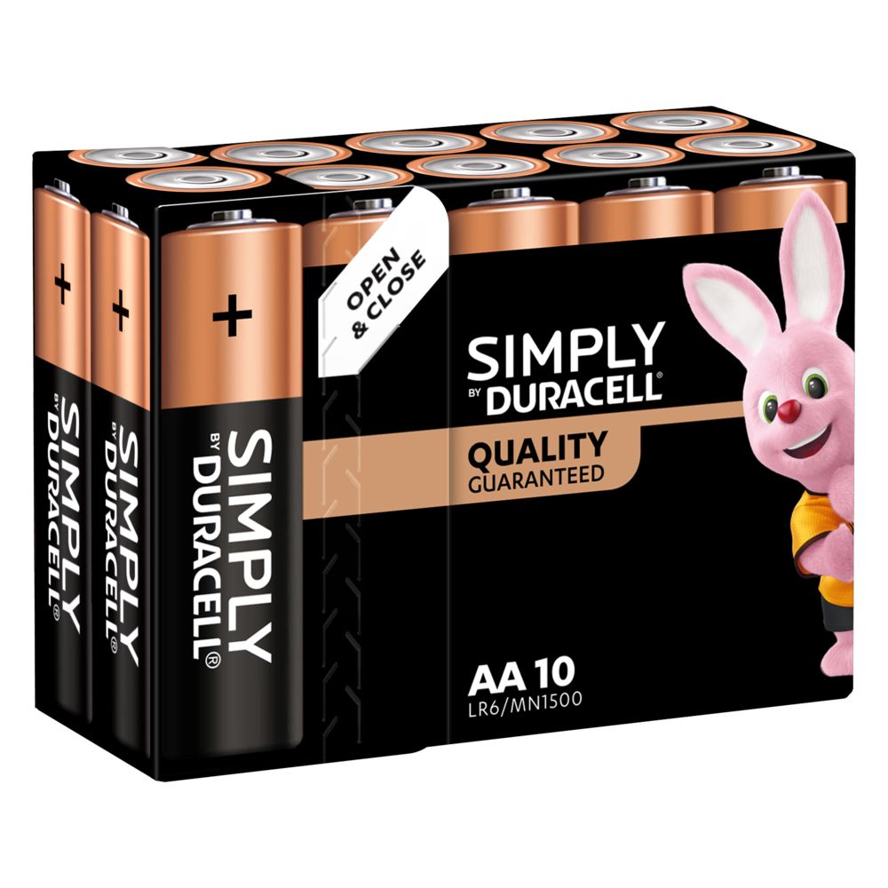 Piles alcalines C Duracell Simply - Duracell FR