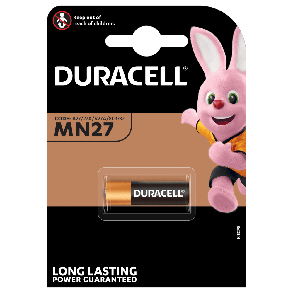 Piles alcalines Duracell MN27 - Énergie longue durée