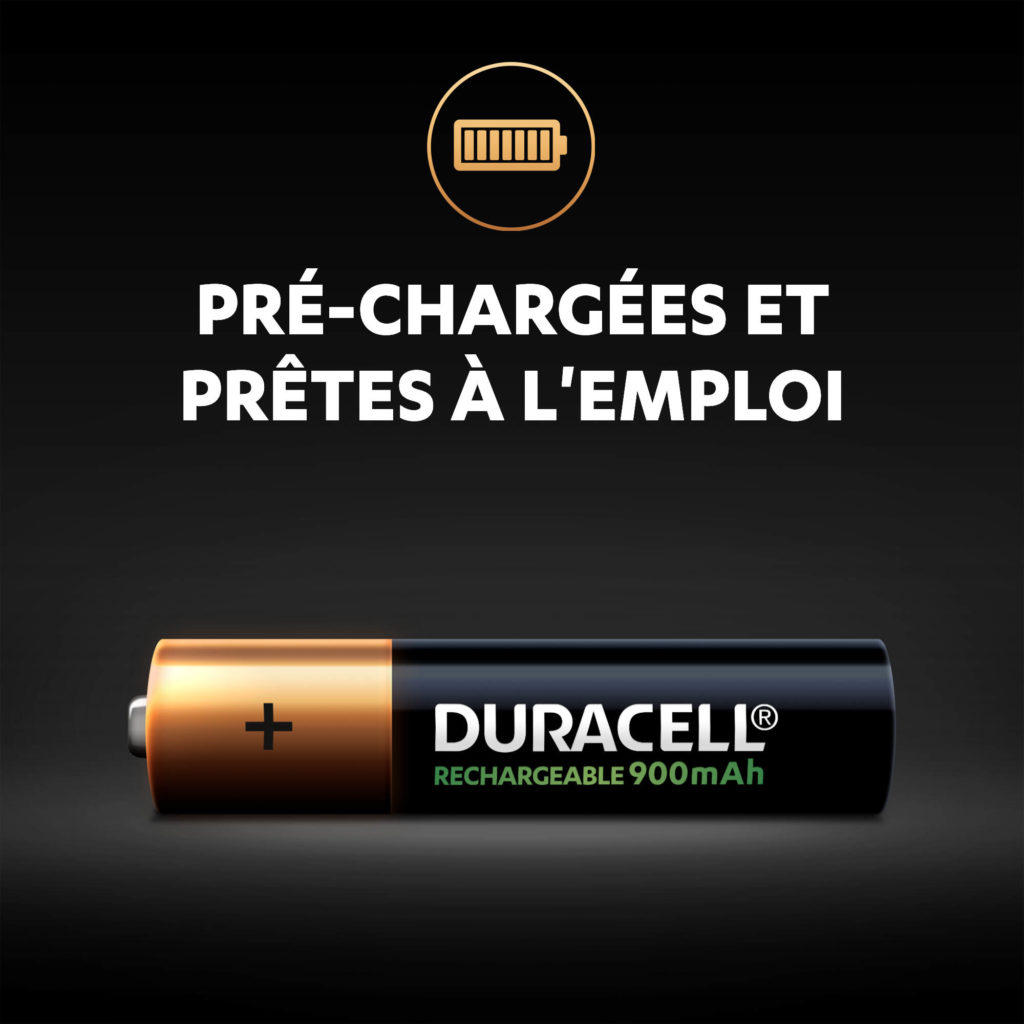 Test Duracell Rechargeable 2500 mAh : les piles AA rechargeables