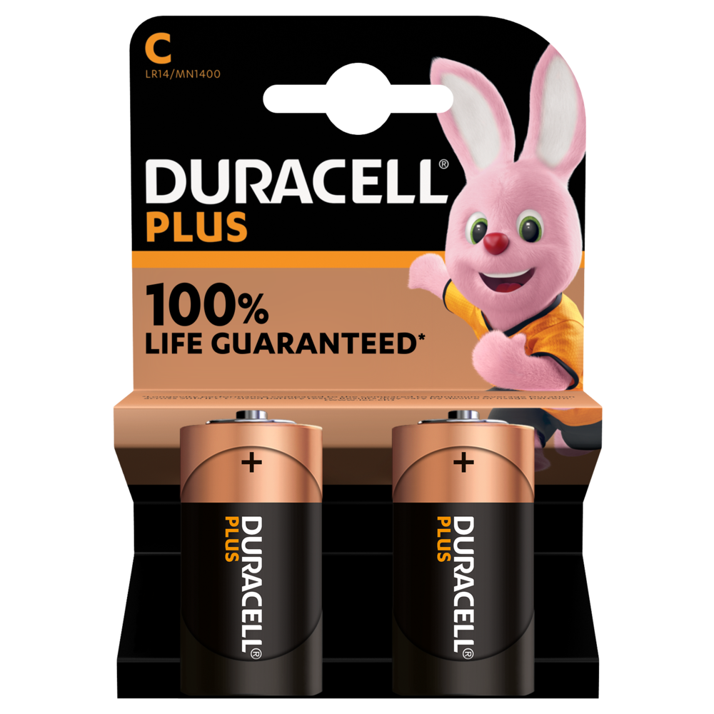 Duracell Ultra Power Set de 2 Piles Alcalines Type C : : Hygiène  et Santé