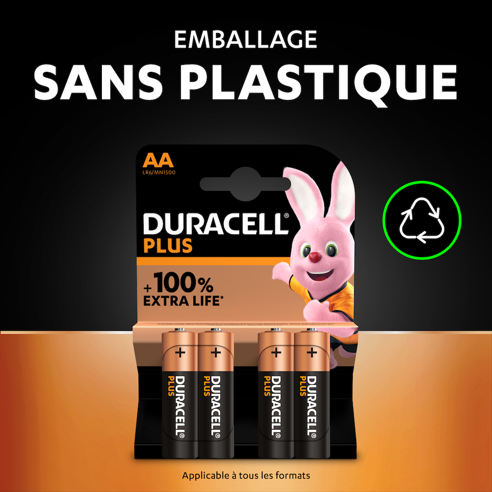 Piles Duracell Plus AA - Parfumerie Digi-markets